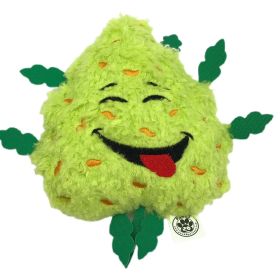 Squeaky Weed Dog Toy, Cute Stuffed Parody Pot Nug